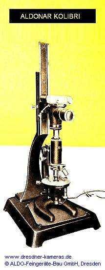 Aldonar Kolibri am ALDO-Stativ