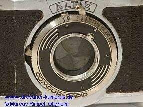 Altix III (Version ohne Blitzbuchsen - Einzelstck oder Kleinserie mit Compur-Rapid-Verschluss bis 1/500s)