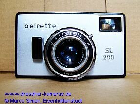 beirette sl 200 (unbelederte frhe Version 1970)