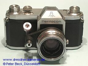 Pentacon ZI #41108 mit ISCO-Westagon 2/50 und ISCO-Auslsevorrichtung