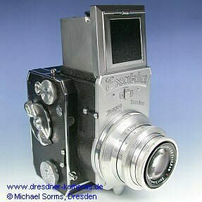 Exakta 6x6 #600406 (1954) mit Meyer Primotar 1:3,5/85 #1128459