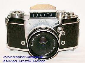 Exakta Varex IIb #1.125.505 (1967) mit Tessar 2,8/50 Exakta Varex IIb #1.125.505 (1967) mit Tessar 2,8/50