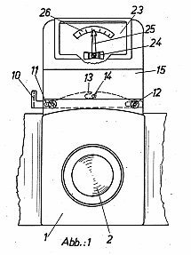 Patentzeichnungen D.R.P. 57a/736468: Spiegelreflexkamera mit Fotometer