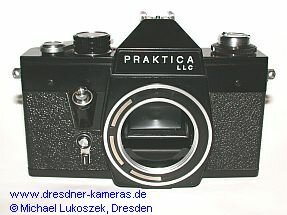 Praktica LLC, weltweit erstmals elektrische bertragung des Blendenwertes und TTL-Messung bei Offenblende