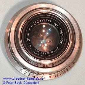 Practicar 1:2,9 f=50mm (M42x1) für den USA Export Practicar 1:2,9 f=50mm (M42x1) für den USA Export