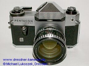 Pentacon super #5017 mit TTL-Prisma und Carl Zeiss Jena Pancolar 1,4/55