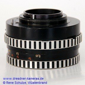 Tessar 2,8/50 mit Automatikstift fr Pentacon super 