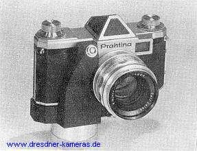 Praktina , in der Zeitschrift Die Fotografie Heft10,1953
