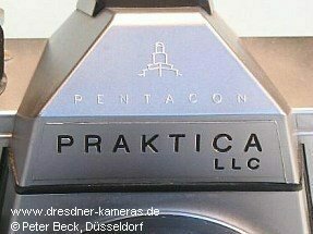 Praktica LLC, weltweit erstmals elektrische bertragung des Blendenwertes und TTL-Messung bei Offenblende