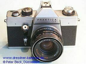 Praktica LLC, weltweit erstmals elektrische bertragung des Blendenwertes und TTL-Messung bei Offenblende