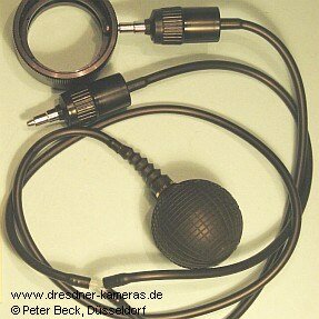 Praktica RTL Astro/Micro Convertible (Praktica VLC 2) - patentierte pneumatische Spiegel-Auslöse-Vorrichtung Praktica RTL Astro/Micro Convertible (Praktica VLC 2) - patentierte pneumatische Spiegel-Auslöse-Vorrichtung