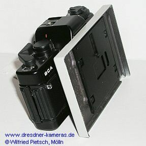 Praktica BCA M am Ansatzstck der mf-AKS