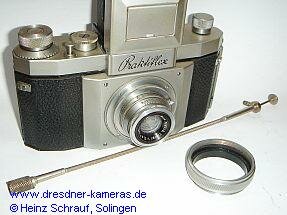 spezieller Drahtauslser mit Anschraubglocke und Zwischenring M40x1